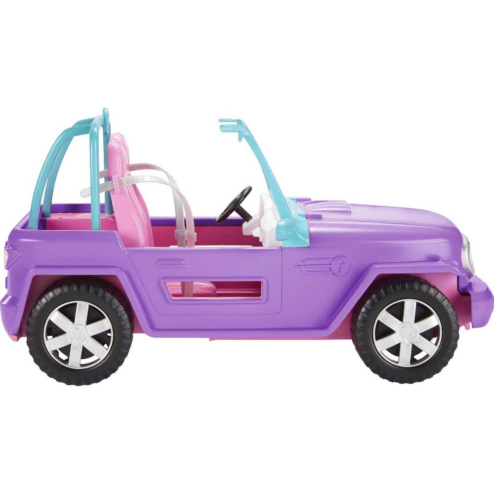 Photos - Toy Car Barbie Purple Jeep Vehicle
