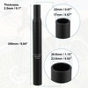 Unique Bargains Universal with Scale Mark Aluminum Alloy Bicycle Seat Post Black - 3 of 4