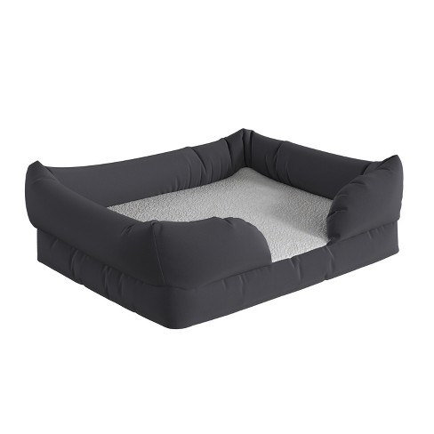 Black and 2024 grey dog bed