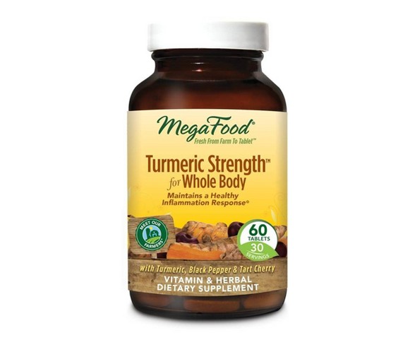MegaFood Turmeric Strength Whole Body Vegan s - 60ct