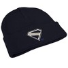Superman 2025 New Logo White Knit Beanie for Men and Women, Navy - 4 of 4