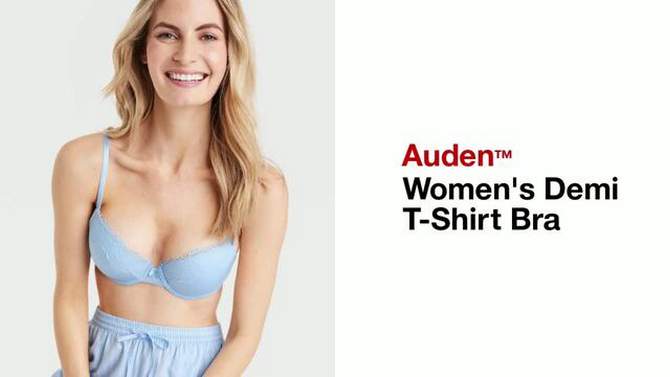 Women's Demi T-Shirt Bra - Auden™, 2 of 6, play video