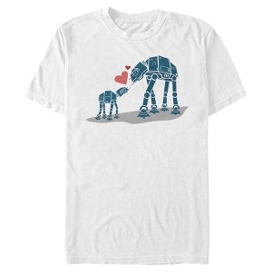 Men's Star Wars AT-AT Love T-Shirt - 1 of 4