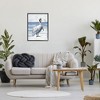 Stupell Industries Rustic Plank Pattern Pelican Black Framed Giclee Art - 2 of 4
