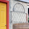 46" Wide Iron 2 Pc Oxfordshire Decorative Garden Trellis Black Coat Finish - Achla Designs: Wall-Mounted, Weather-Resistant - 2 of 4