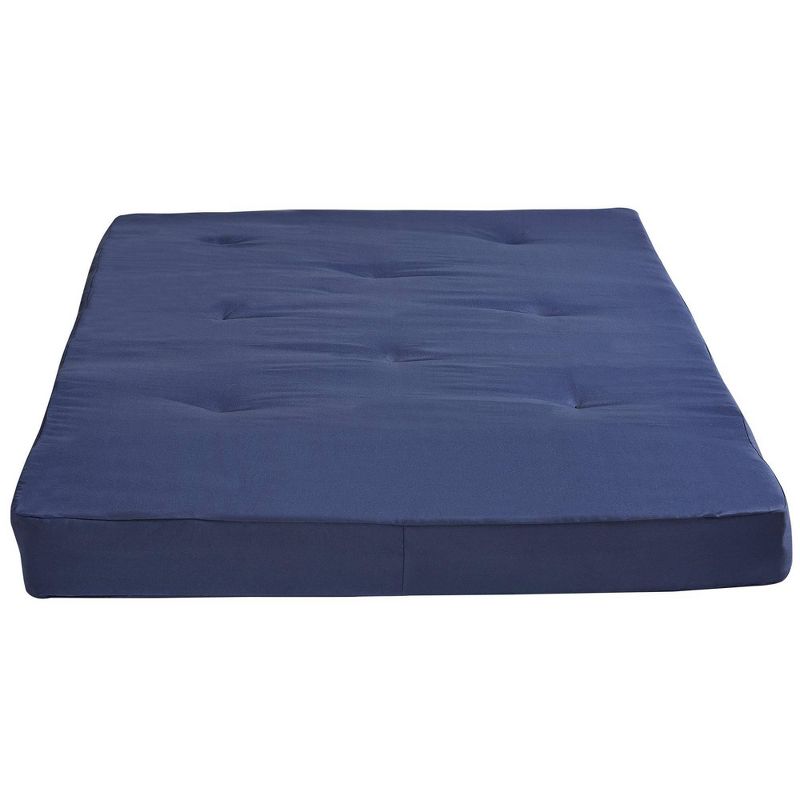 Full 8&#34; Jayce Thermobonded High Density Polyester Fill Futon Mattress Blue - Room &#38; Joy, 6 of 8