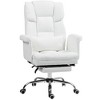 NicBex Office Chair Modern PU Leather Rotatable Executive Chair Ergonomic Chair with Casters, Footrest and Lumbar Support for Office, Study - 4 of 4