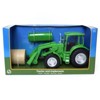Big Country Toys 1/20 Green Tractor with Loader Bucket, Bale and Bale Forks 459 - 4 of 4