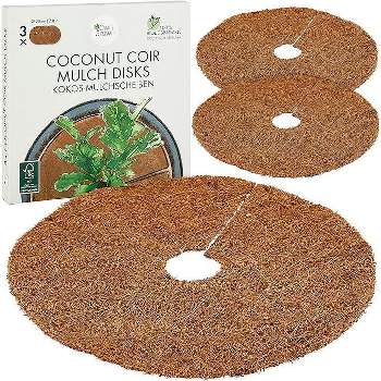 OwnGrown 3x 7.9'' Frost Protection Coconut Coir Mat, Brown