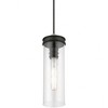 Livex Lighting Devoe 1 - Light Pendant in  Black/Brushed Nickel - 2 of 4