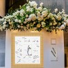 Trellis Signature Mat Picture Frame – Guest Book Alternative for Weddings, Graduations, or Retirement – Autograph Photo Mat for Signature Board - 4 of 4