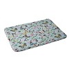 Deny Designs Ninola Design Butterflies Wings Sky Blue Memory Foam Bath Mat - 2 of 4