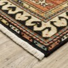 Captiv8e Designs Langdon Diamond Medallion Charcoal Wool Rug - 3 of 4