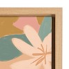 23" x 33" Sylvie Summer Island Framed Canvas by Kate Aurelia Holloway Natural - Kate & Laurel All Things Decor - 3 of 4