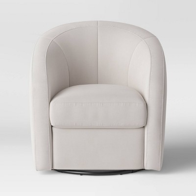 babyletto madison swivel glider ecru