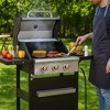 ELJGET 3/4 Burner Propane Gas Grill with Cover, 27,000 BTU Outdoor BBQ with Stainless Steel Lid & Storage Cabinet, Portable for Patio & Camping - 3 of 4