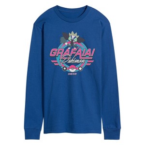 Men's - Pokémon - Grafaiai Racing Long Sleeve Graphic T-Shirt - 1 of 3