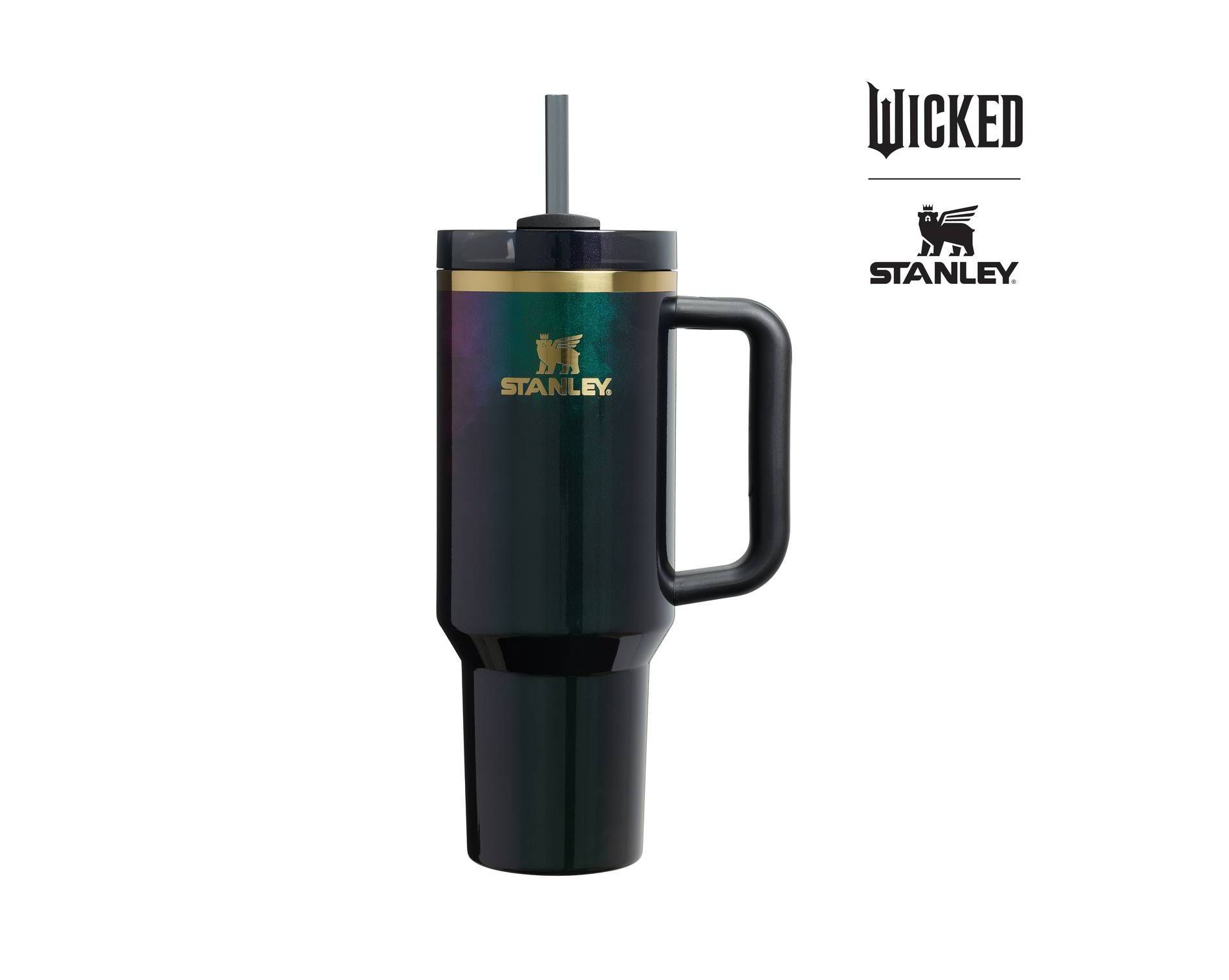 Stanley 40 oz Stainless Steel H2.0 Flowstate Quencher Tumbler Elphaba For Good