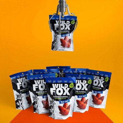Wild Fox Sea Salt Roasted Almonds - 10oz