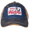 Adult Hamm's Bear Vintage Mesh Trucker Snapback Hat - 2 of 4