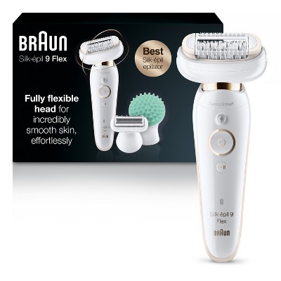 Braun Silk-epil 9-020 Flex Women's Cordless 3-in-1 Wet & Dry Epilator + 5 Extra Accessories