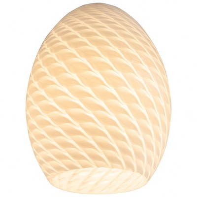 Access Lighting FireBird 1 - Light Pendant in  White Firebird