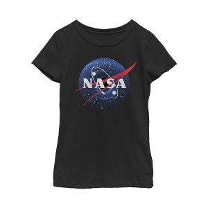 Girl's NASA Hole Logo T-Shirt - 1 of 3