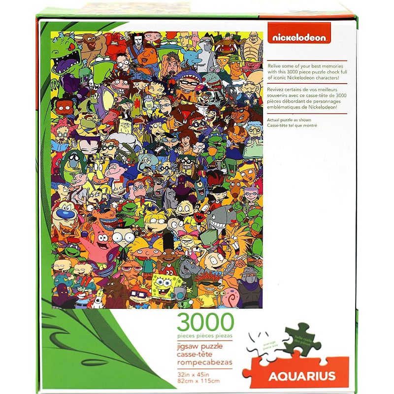 Aquarius Puzzles Nickelodeon Cast 3000 Piece Jigsaw Puzzle, 3 of 7