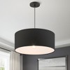 Livex Lighting Bainbridge 3 - Light Pendant in  Black - 3 of 4