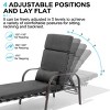 Crestlive Products Patio Chaise Lounge Chair Outdoor with Cushion & Pillow Adjustable 5 Position Pool Recliner - 4 of 4