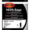 EnviroCare Replacement HEPA Filtration Vacuum Cleaner Dust Bags made to fit Riccar Supralite Type F and Simplicty Freedom Uprights - 3 of 4