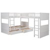 Whisen Twin Size Bunk Bed with Built-in Drawers & Versatile Under-Bed Area for Kids’ Rooms - 4 of 4