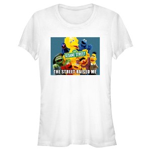 Junior's Sesame Street The Street Raised Me T-Shirt - 1 of 4
