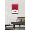 Trends International MLB Los Angeles Angels - Logo 22 Framed Wall Poster Prints - 2 of 4