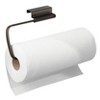 iDESIGN Axis Metal Over The Cabinet Paper Towel Bar for Kitchen Pantry Mudroom Bronze: Hand Wash, Metal, 12" Depth - 2 of 3