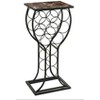 Kings Brand Furniture - Freestanding Wine Rack Stand Storage & Display Holder, Marble Finish Table Top that Holds 11 Bottles (Black) - 4 of 4
