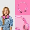 LiLGadgets Connect+ Pro Kids Headphones with Mic and Cord, SharePort Technology, Volume Limit 93db Wired Inline 3.5mm Jack- Pink - 3 of 4