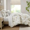Charlotte 5 Piece Cotton Sateen Print Duvet Set - 3 of 4