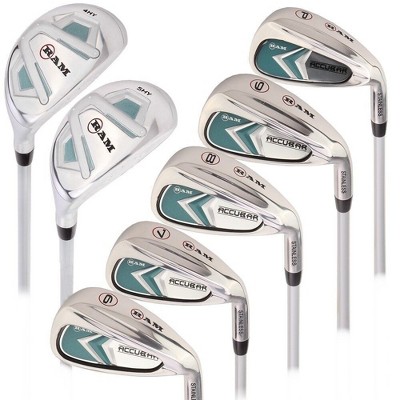 Ram Golf Accubar Ladies Right Hand Petite Graphite Iron Set 6-PW-HYBRID INCLUDED