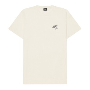 Dalix UFO Embroidered Cotton Relaxed Boxy Fit Short Sleeve Crewneck Tee Shirt Mens - 1 of 4
