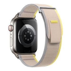 HTUTWOO Weave Nylon Apple Watch Band, Sport Loop Strap 38/40/41/42/44/45/46/49mm for iWatch Series 10 9 8 7 6 5 4 3 2 1 Ultra SE - 1 of 4