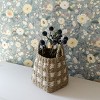6.75 Inch Basket White Seagrass & Rope by Foreside Home & Garden - 2 of 4