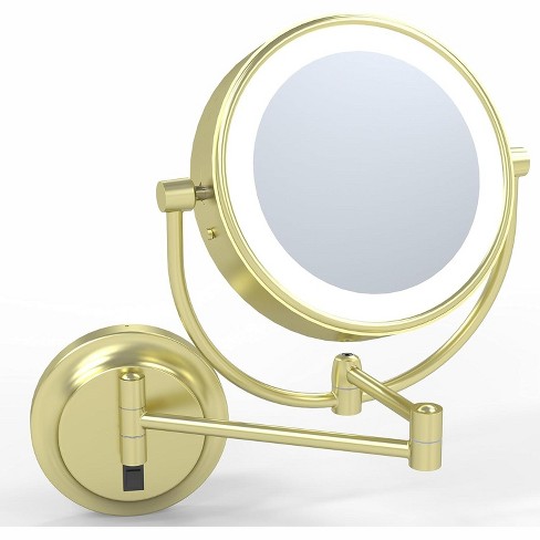 Magnified Makeup Mirror with Switchable Light - Aptations