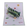 Unique Bargains Greeting Card 3D Thank You Card Paper 8.3"x6.3"x0.4" 1 Pc - 3 of 4
