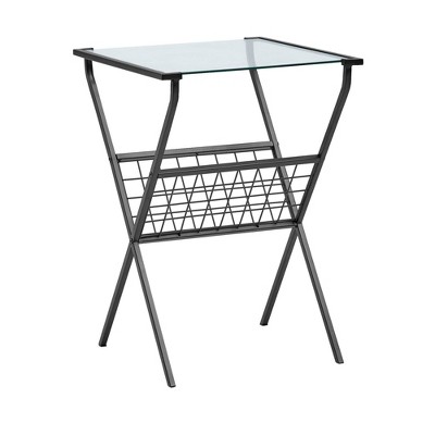 glass side table target