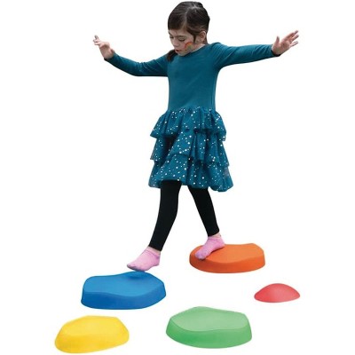 S&S Worldwide Stepping Balance Stones Pk5