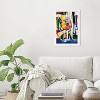 15" x 21" Aperol Cubist Kitchen Cocktail Framed Wall Art Print Blue - Wynwood Studio - 4 of 4