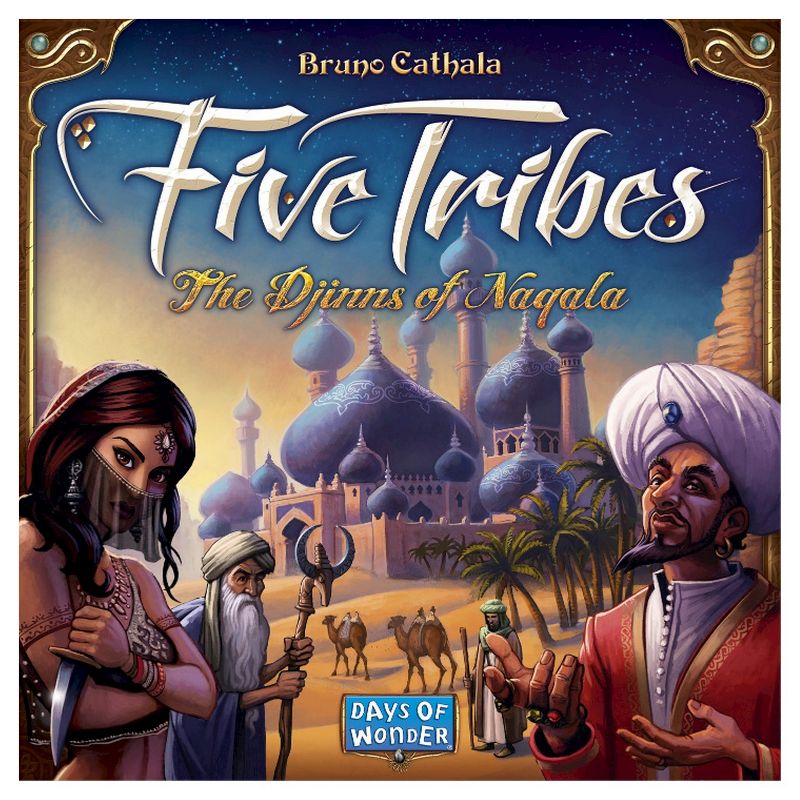 Five Tribes The Djinns of Nagala Board Game, 1 of 5