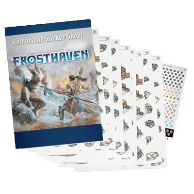 Cephalofair Games: Frosthaven: Removable Stickers - Vinyl Sticker Set