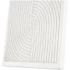 Wooden Geometric Handmade Carved Panel Wall Decor with Looped Sand Art Design - CosmoLiving by Cosmopolitan - 3 of 4